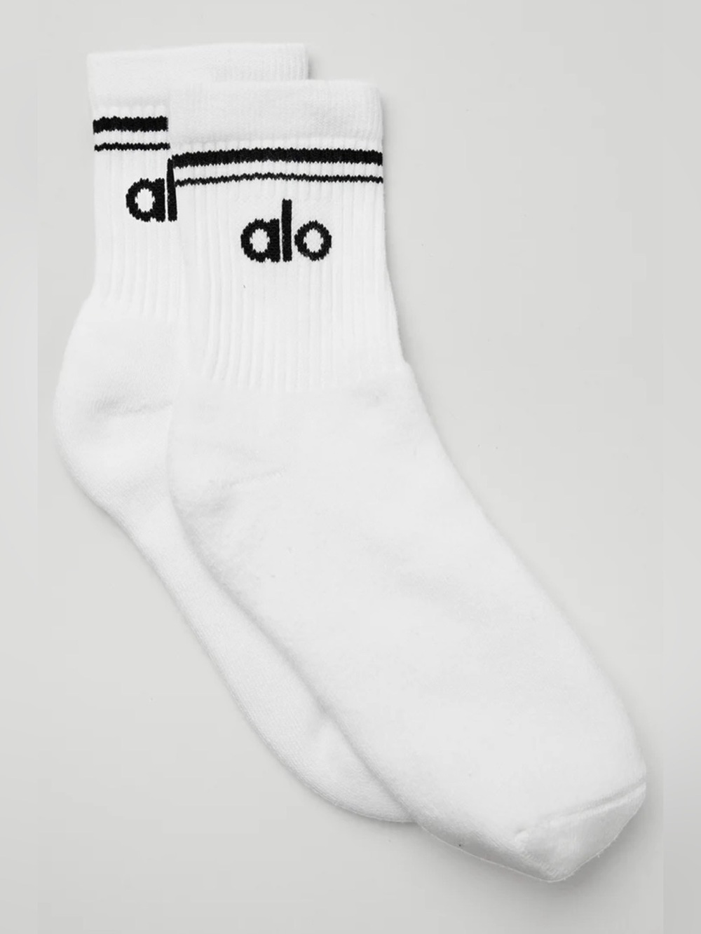 NEW Alo Half-Crew Throwback Sock